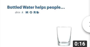 Bottled Water Helps People Drink More Water, Bottled Water | IBWA | Bottled Water