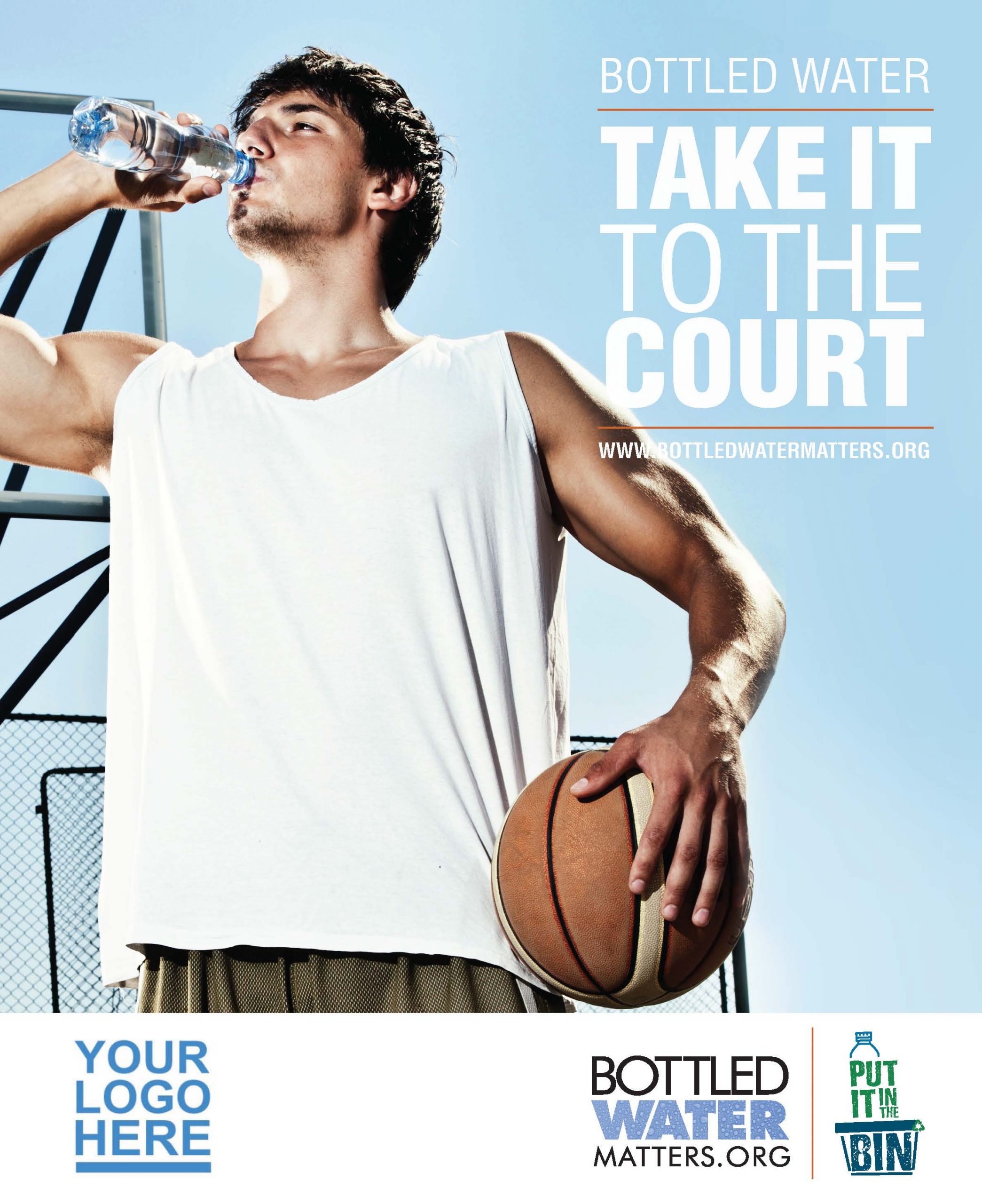 TakeItToTheCourt Member Scaled, Bottled Water | IBWA | Bottled Water