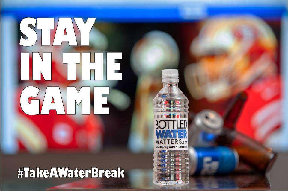 Superbowl 2 Lowercase White, Bottled Water | IBWA | Bottled Water