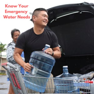 Know Your Emergency Water Needs 300x300, Bottled Water | IBWA | Bottled Water