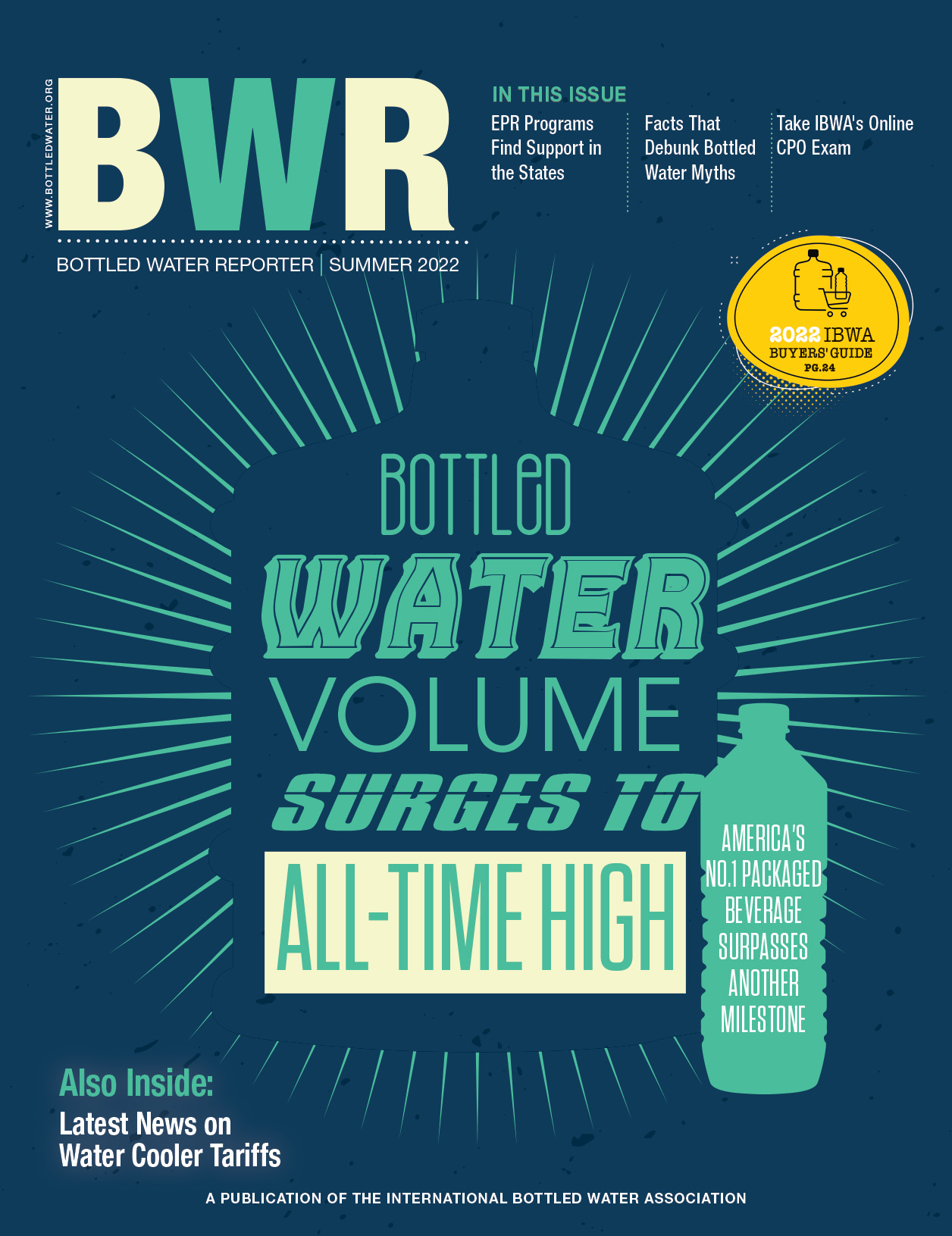 BWR Summer2022 Cover, Bottled Water | IBWA | Bottled Water